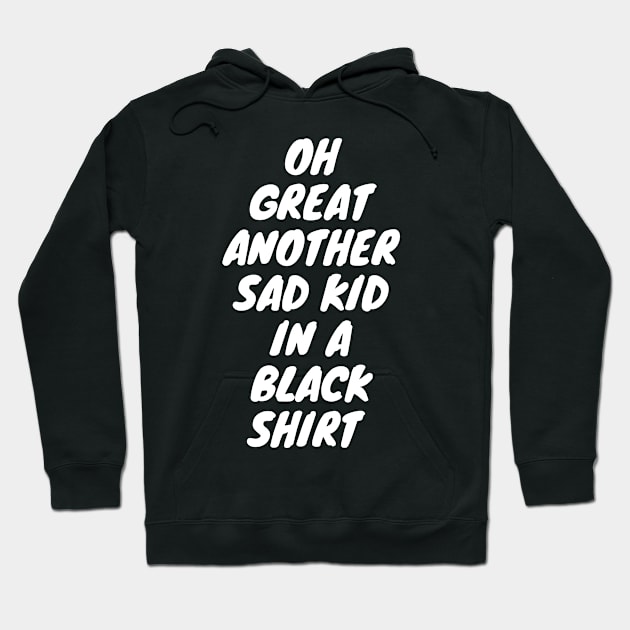 Your Go To Black Shirt Hoodie by DennisMcCarson